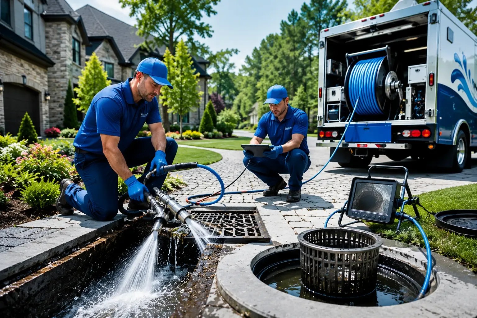 Local outdoor drain cleaning professionals in Thompsonville, MI